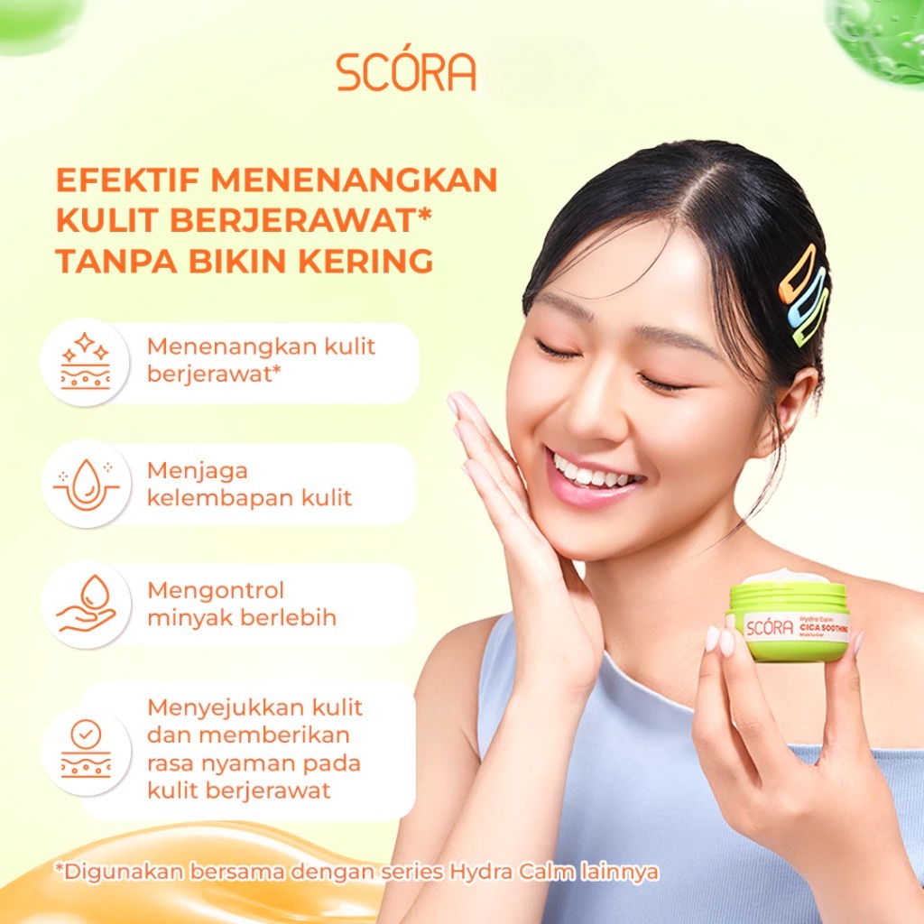 Scora Hydra Calm Cica Soothing Moisturizer 40ml