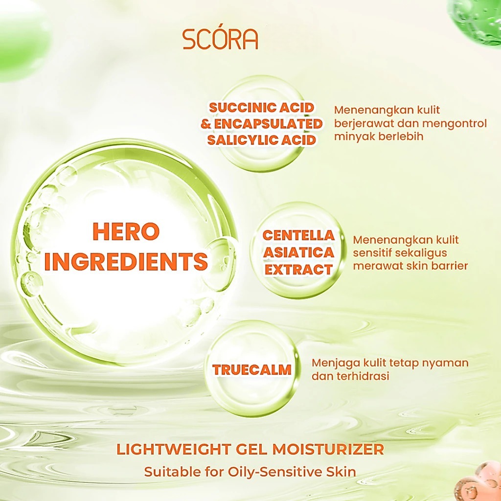 Scora Hydra Calm Cica Soothing Moisturizer 40ml