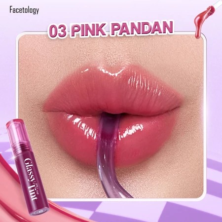 Facetology Glassy Spill The Tint 2.5gr - 03 Pink Pandan Facetology Glassy Spill The Tint 2.5gr - 03 Pink Pandan
