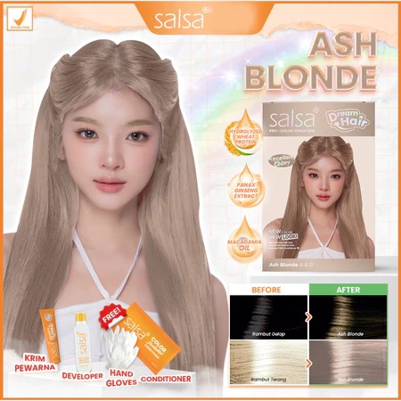 SALSA Dream Hair Pro Color Sensation - Ash Blonde (8.31)