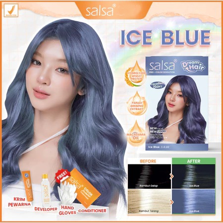 SALSA Dream Hair Pro Color Sensation - Ice Blue (8.88)