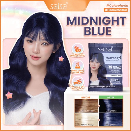 Salsa Hairforia Instant Color - Midnight Blue (SC 1)