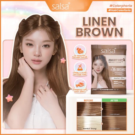 Salsa Hairforia Instant Color - Linen Brown (SC 5)