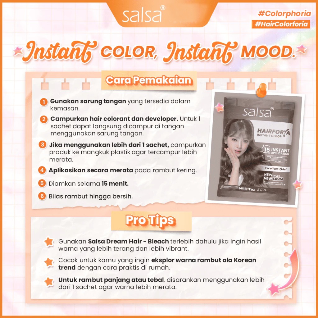 Salsa Hairforia Instant Color - Ash Blonde (SC 10)