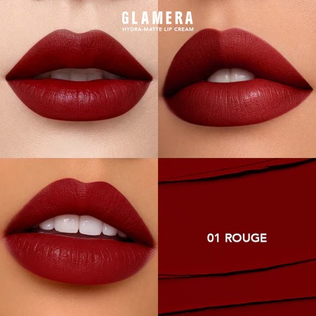 Glamera Hydra-Matte Lip Cream 3gr - 01 Rouge