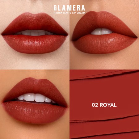 Glamera Hydra-Matte Lip Cream 3gr - 02 Royal