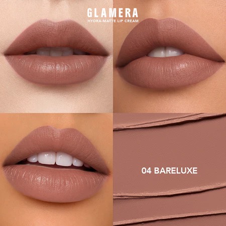 Glamera Hydra-Matte Lip Cream 3gr - 04 Bareluxe