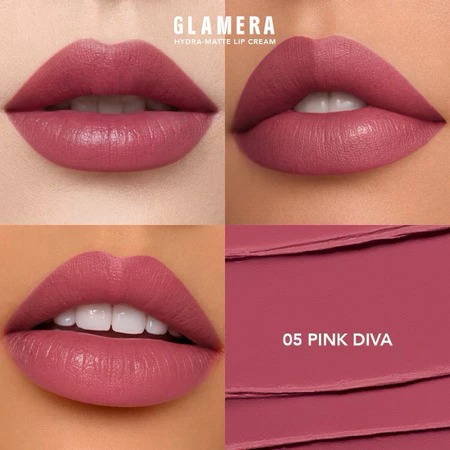 Glamera Hydra-Matte Lip Cream 3gr - 05 Pink Diva