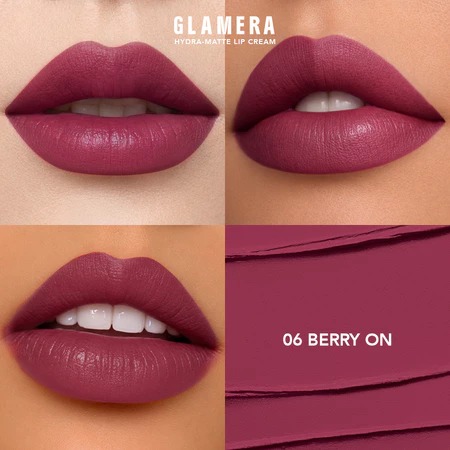 Glamera Hydra-Matte Lip Cream 3gr - 06 Berry On