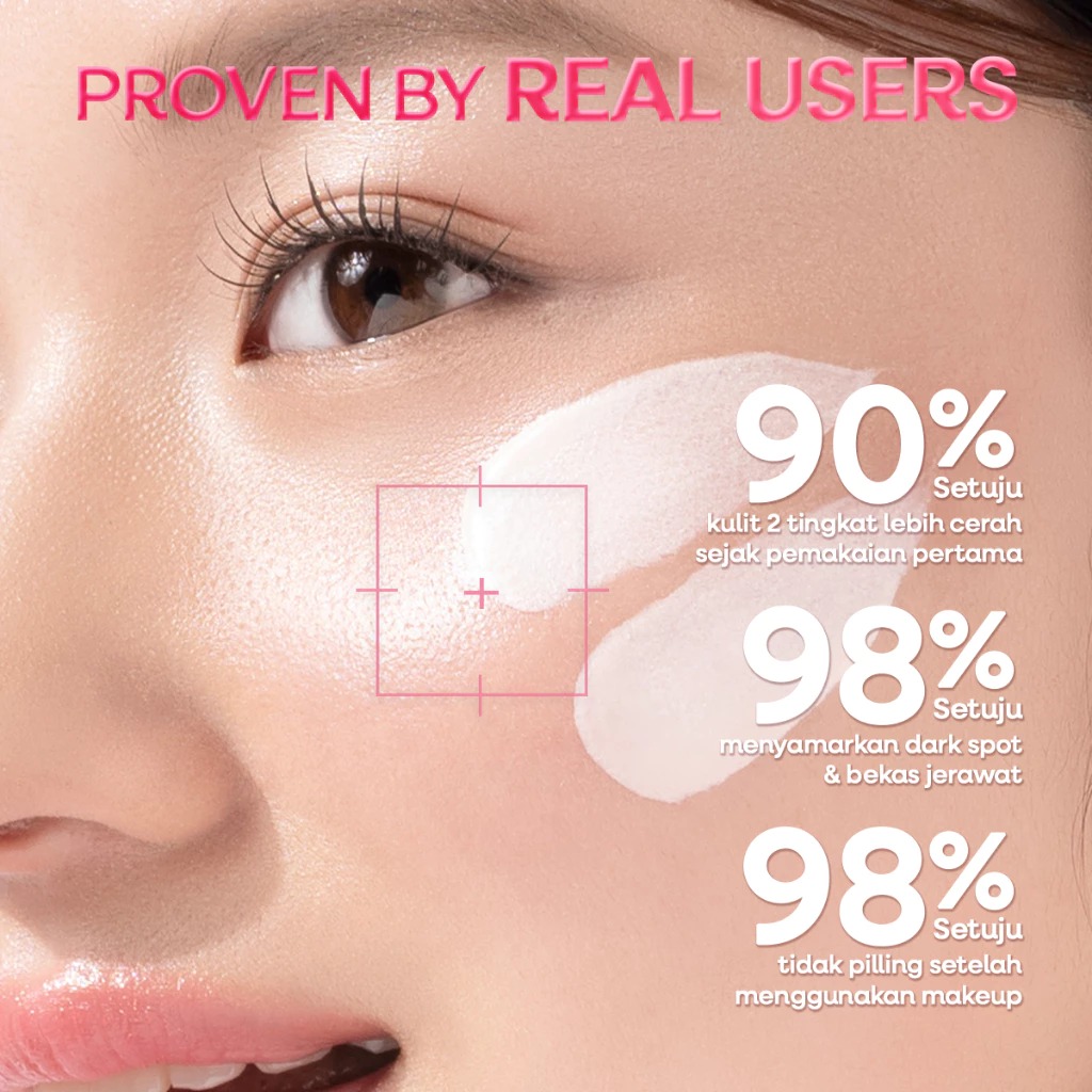 Hanasui Tone Up Serum Sunscreen SPF40 PA+++ 30ml