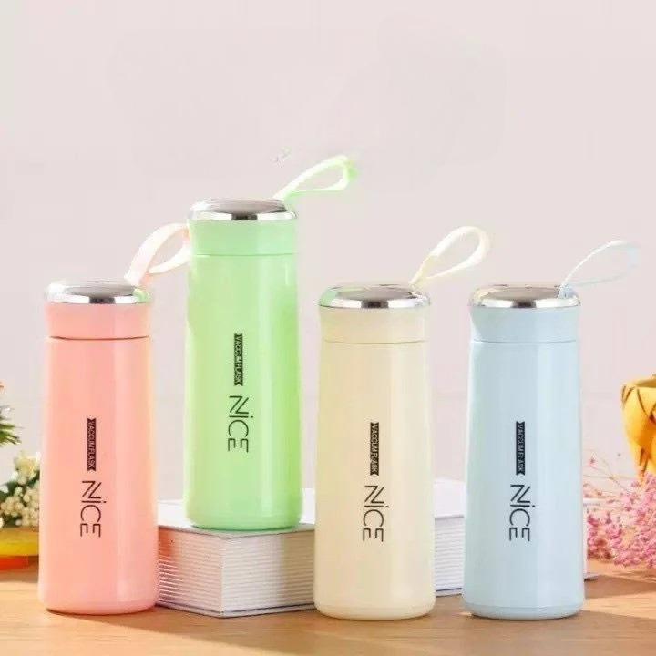 Botol Minum Kaca Nice Vaccum FLask 400ml