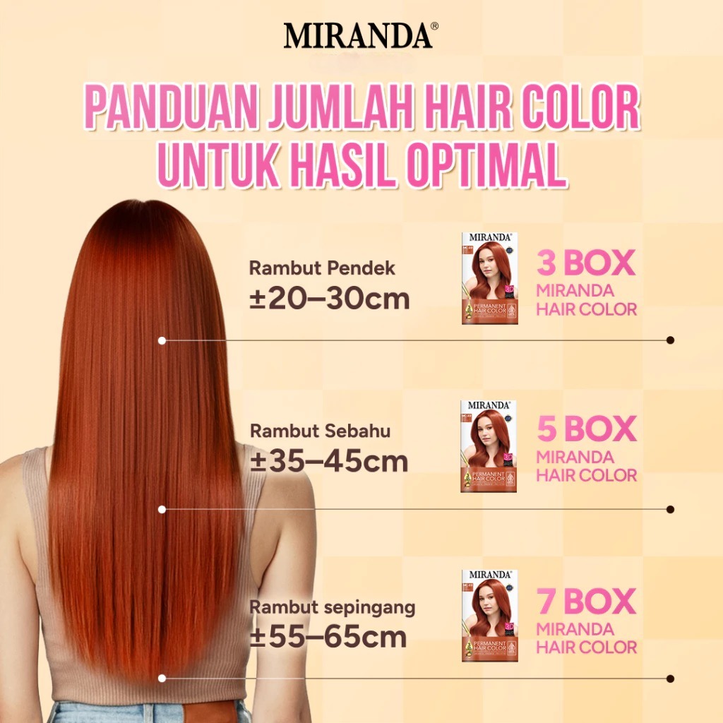 Miranda Permanent Hair Color 30ml - MC 10 Red Scarlet