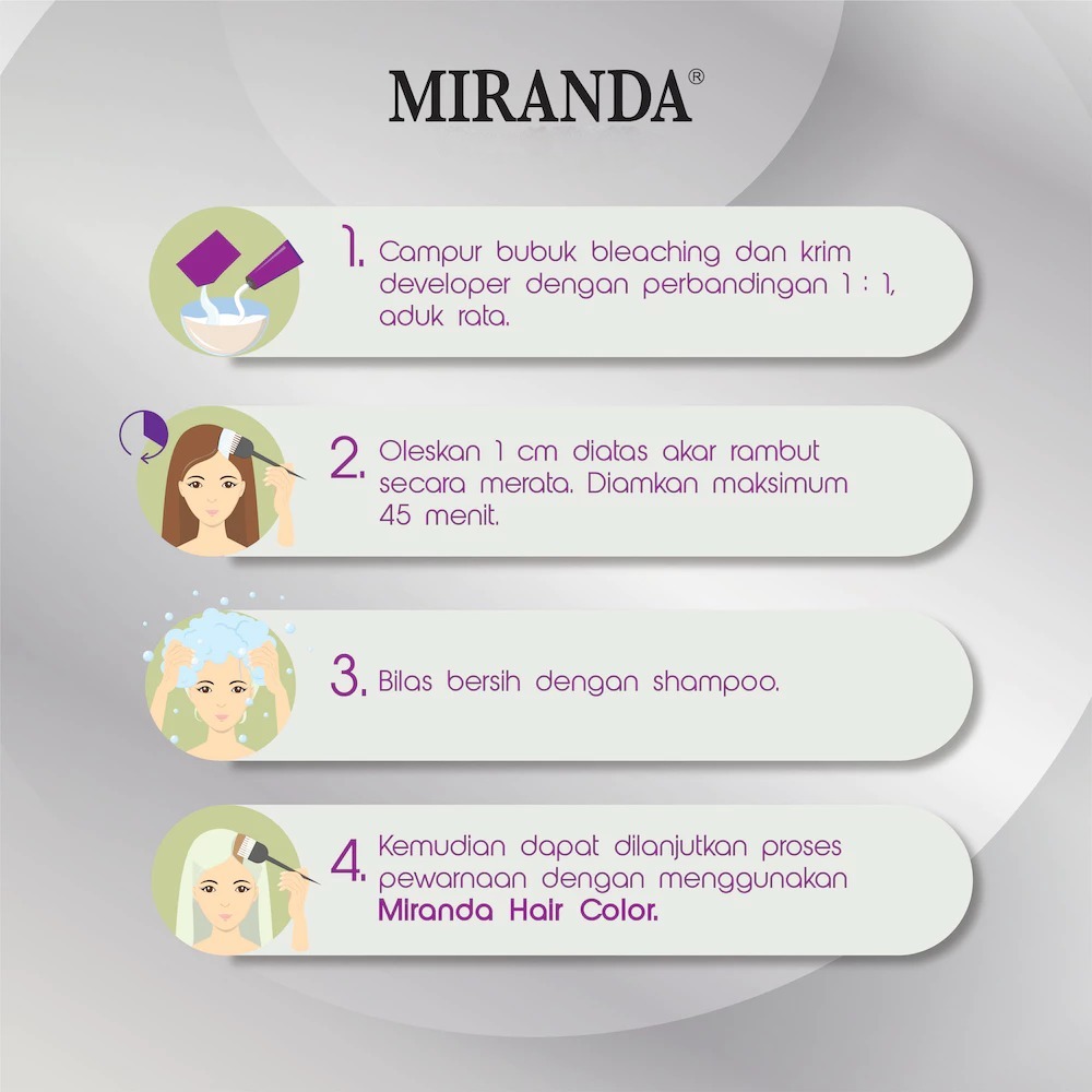Miranda Permanent Hair Color 30ml - MC 18 Coffee
