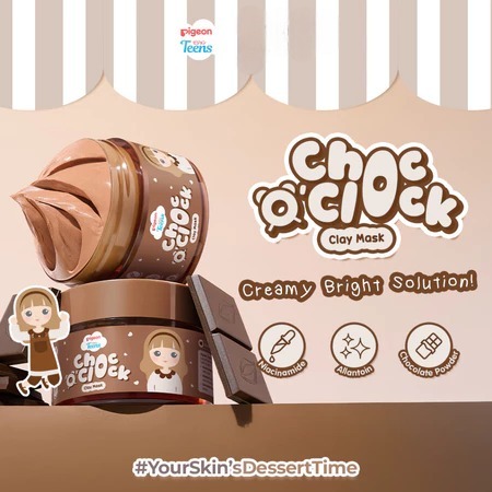 Pigeon Teens Clay Mask 60gr - Choc O' Clock