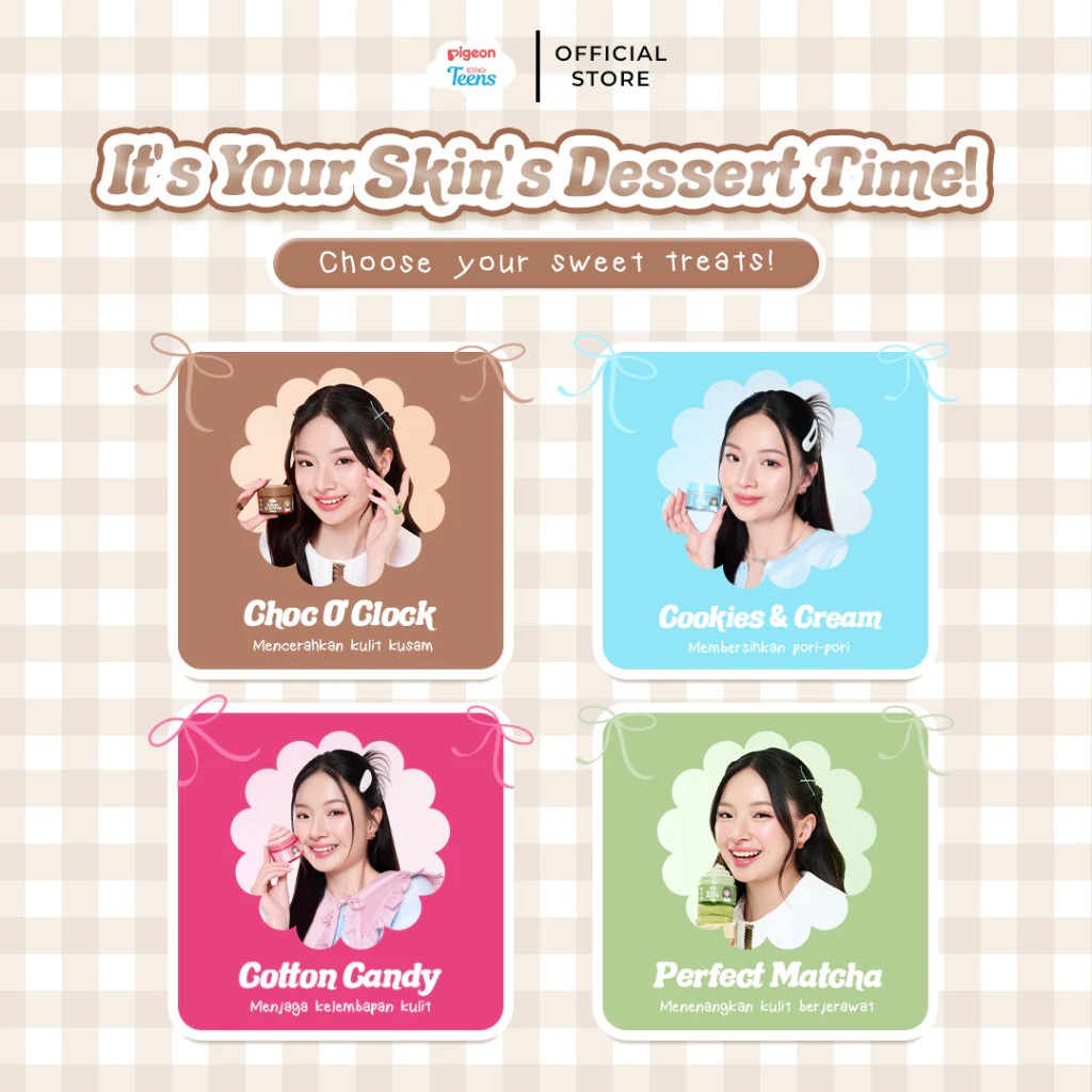 Pigeon Teens Clay Mask 60gr - Choc O' Clock