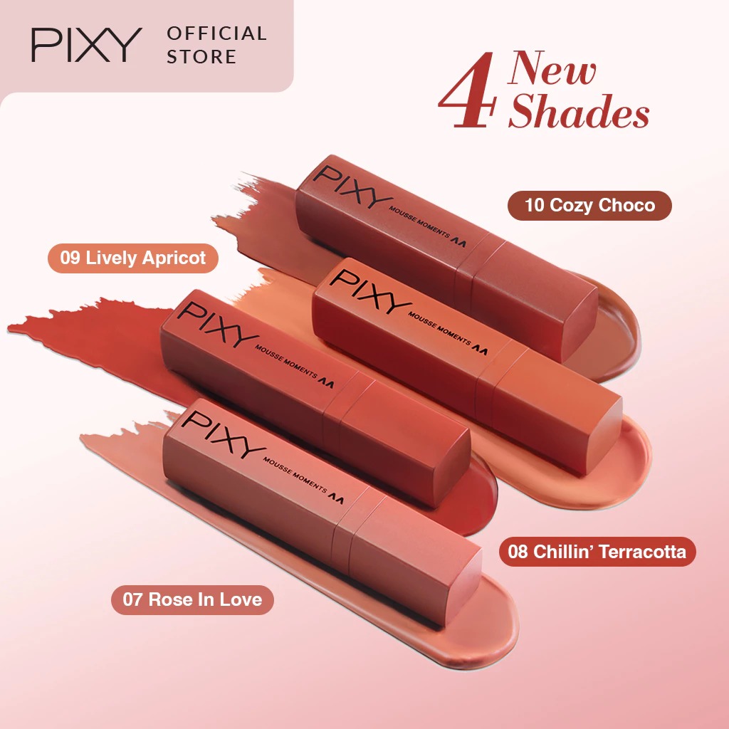 Pixy Mousse Moments Matte Lips - 10 Cozy Choco
