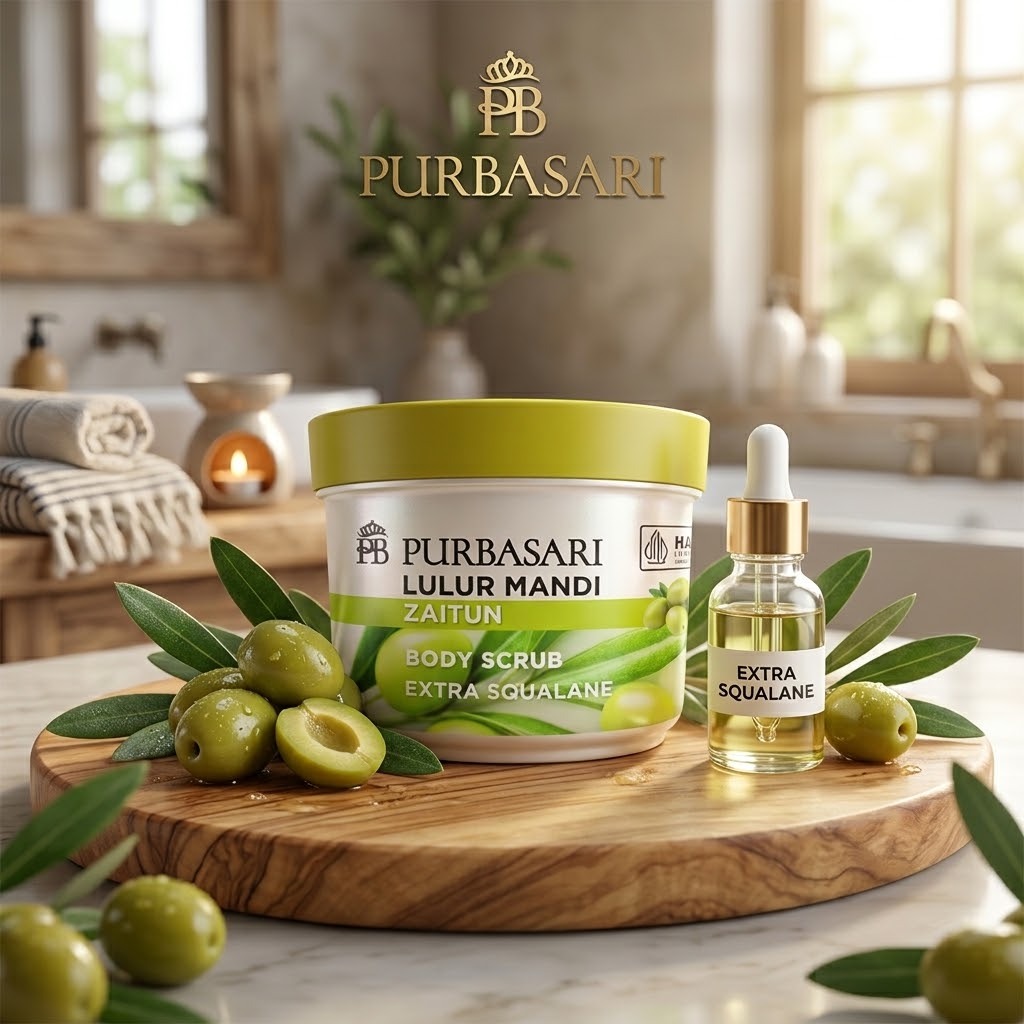 Purbasari Lulur Mandi Zaitun 100 gr