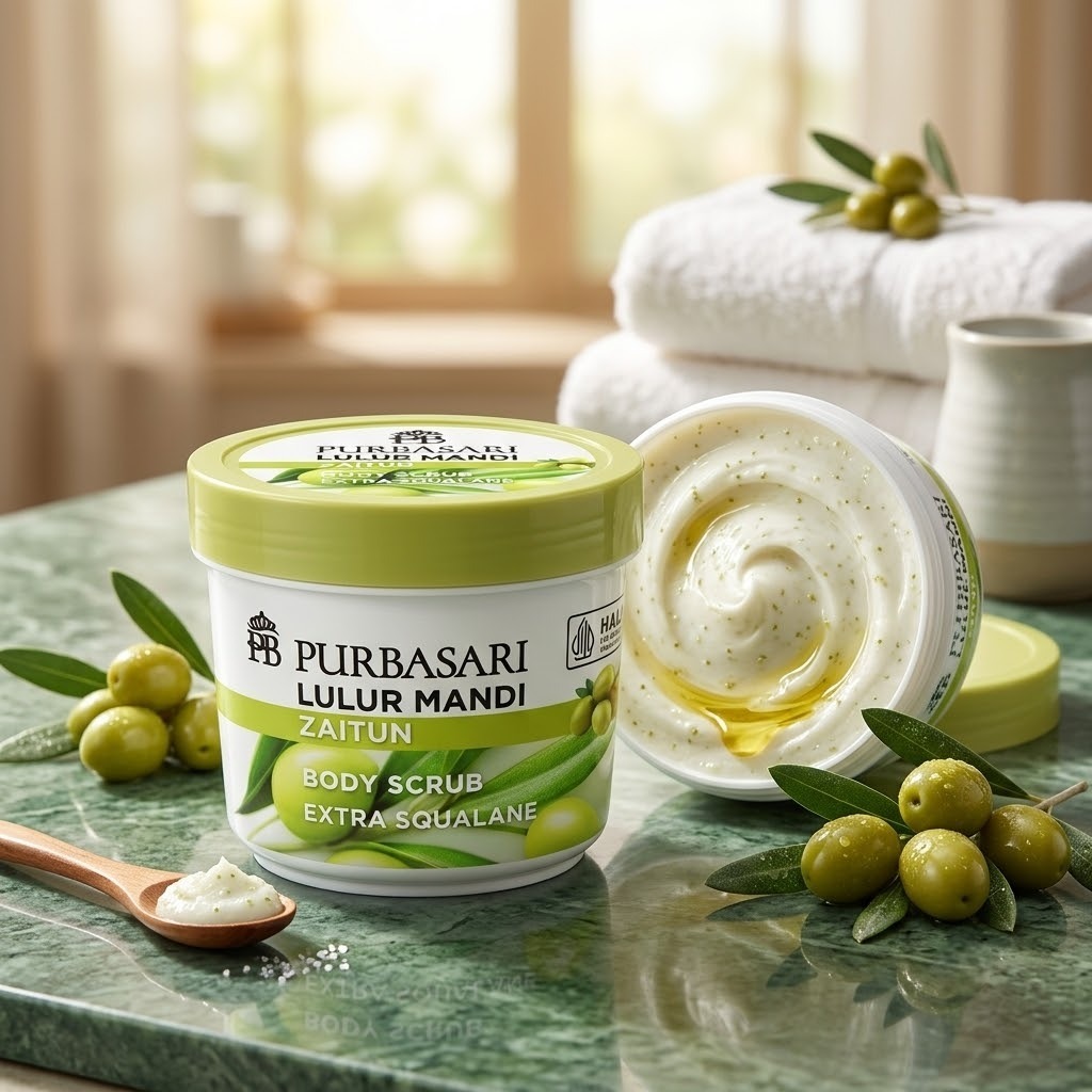 Purbasari Lulur Mandi Zaitun 100 gr