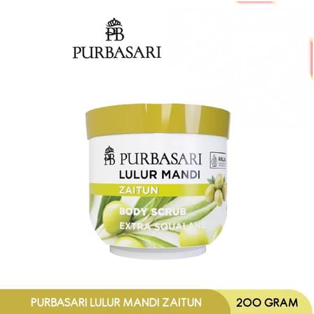 Purbasari Lulur Mandi Zaitun 200 gr