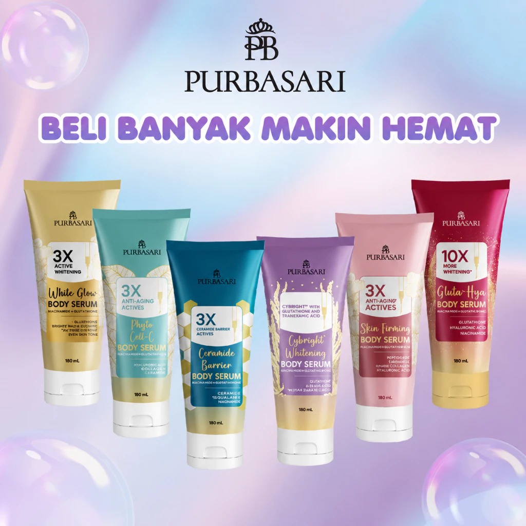 Purbasari Body Serum 180ml - Cybright Whitening