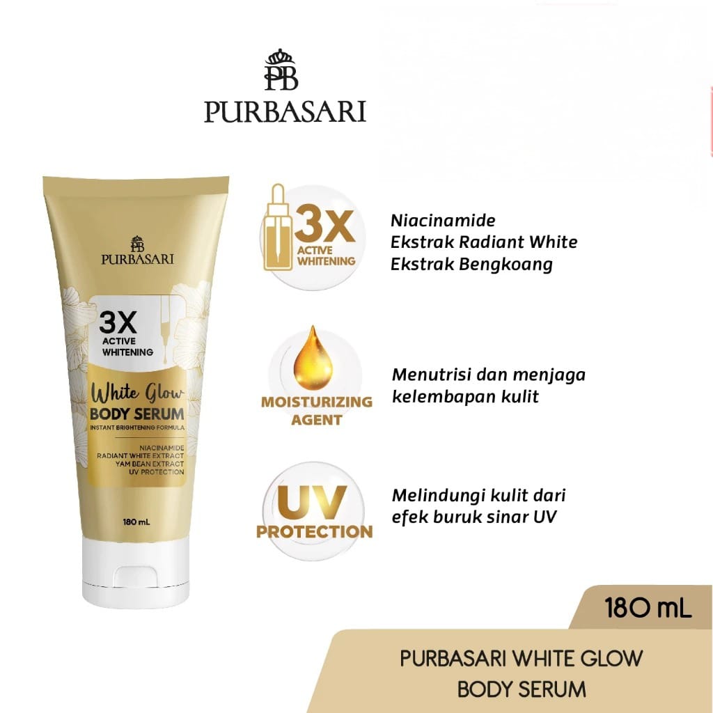Purbasari Body Serum 180ml - White Glow