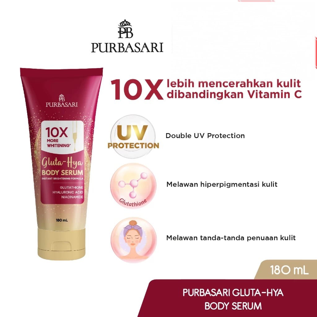 Purbasari Body Serum 180ml - Gluta Hya