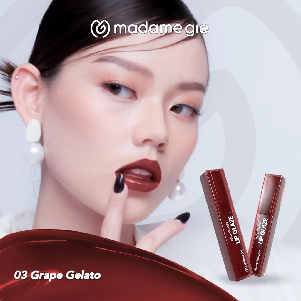 Madame Gie Look Glassy Lip Glaze 1.5ml - 03 Grape Gelato