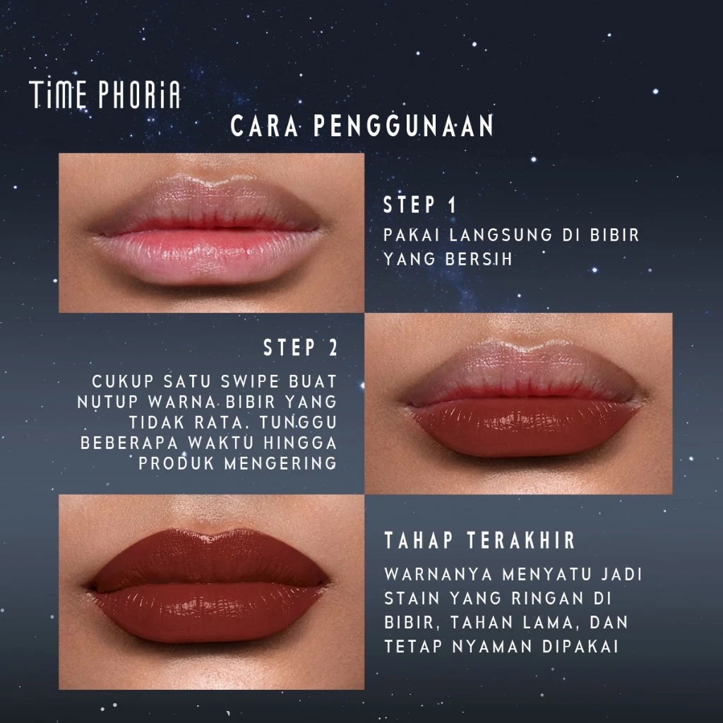 Time Phoria Aion Superstain Lip Tattoo Ink 4gr - 003 Eliara
