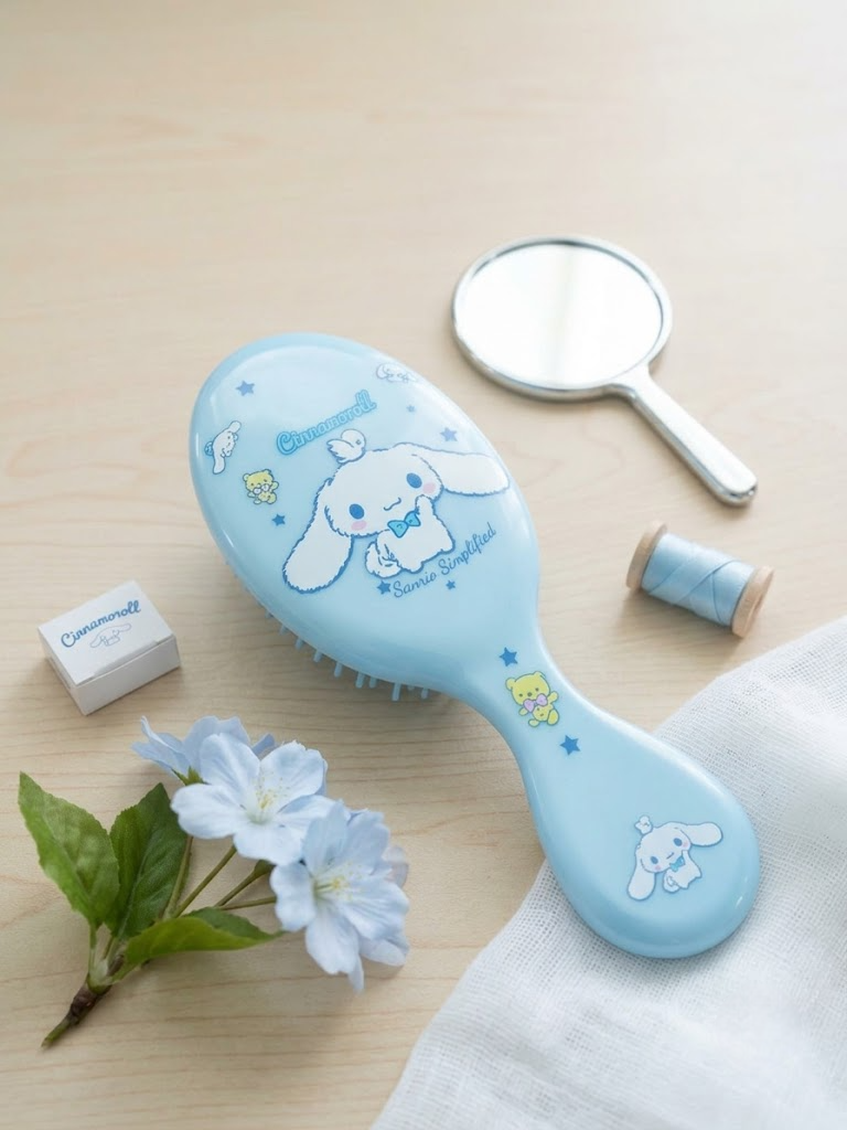Sisir Rambut Mini Karakter Sanrio - Cinnamoroll (BIRU) Sisir Rambut Mini Karakter Sanrio - Cinnamoroll (BIRU)