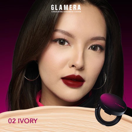 Glamera Coverlasting Satin-Matte Cushion 13gr - 02 Ivory Glamera Coverlasting Satin-Matte Cushion 13gr - 02 Ivory