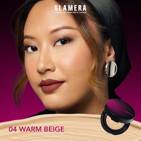 Glamera Coverlasting Satin-Matte Cushion 13gr - 04 Warm Beige Glamera Coverlasting Satin-Matte Cushion 13gr - 04 Warm Beige