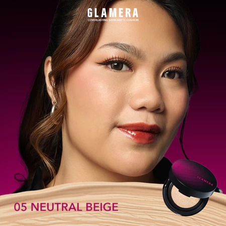 Glamera Coverlasting Satin-Matte Cushion 13gr - 05 Neutral Beige Glamera Coverlasting Satin-Matte Cushion 13gr - 05 Neutral Beige