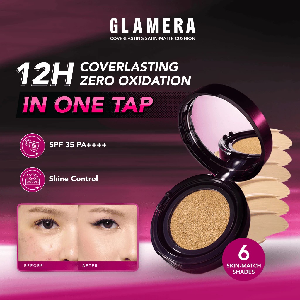 Glamera Coverlasting Satin-Matte Cushion 13gr - 06 Neutral Sand