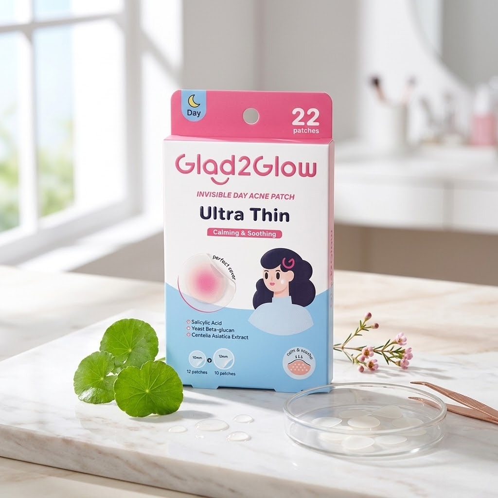 Glad 2 Glow Acne Patch - Invisible Day 22patch Glad 2 Glow Acne Patch - Invisible Day 22patch