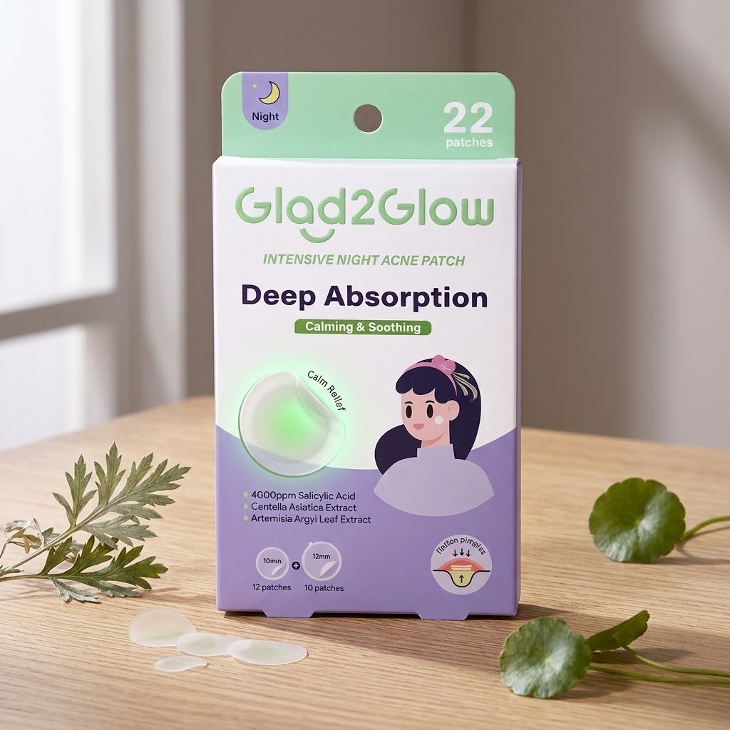 Glad 2 Glow Acne Patch - Intensive Night 22patch
