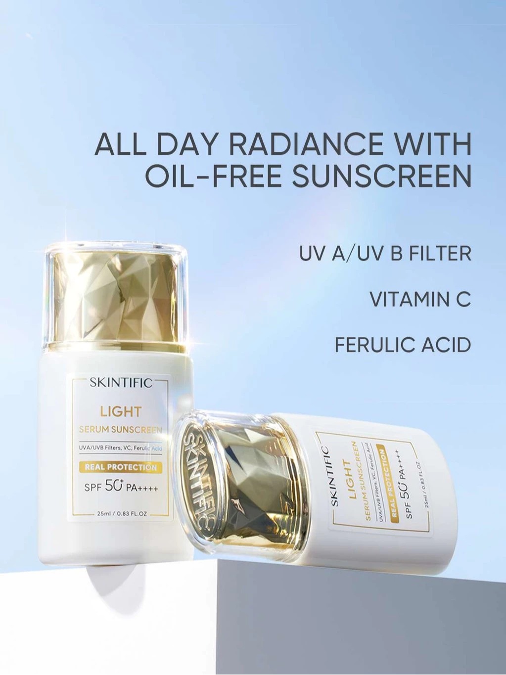 Skintific Light Serum Sunscreen SPF50+ PA ++++ 25ml