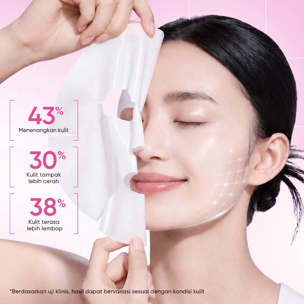 Skintific Radiance Glow Silky Mask Sheet Mask 28ml