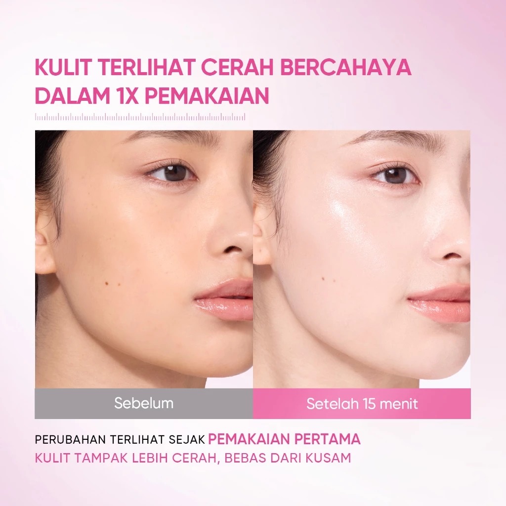 Skintific Radiance Glow Silky Mask Sheet Mask 28ml