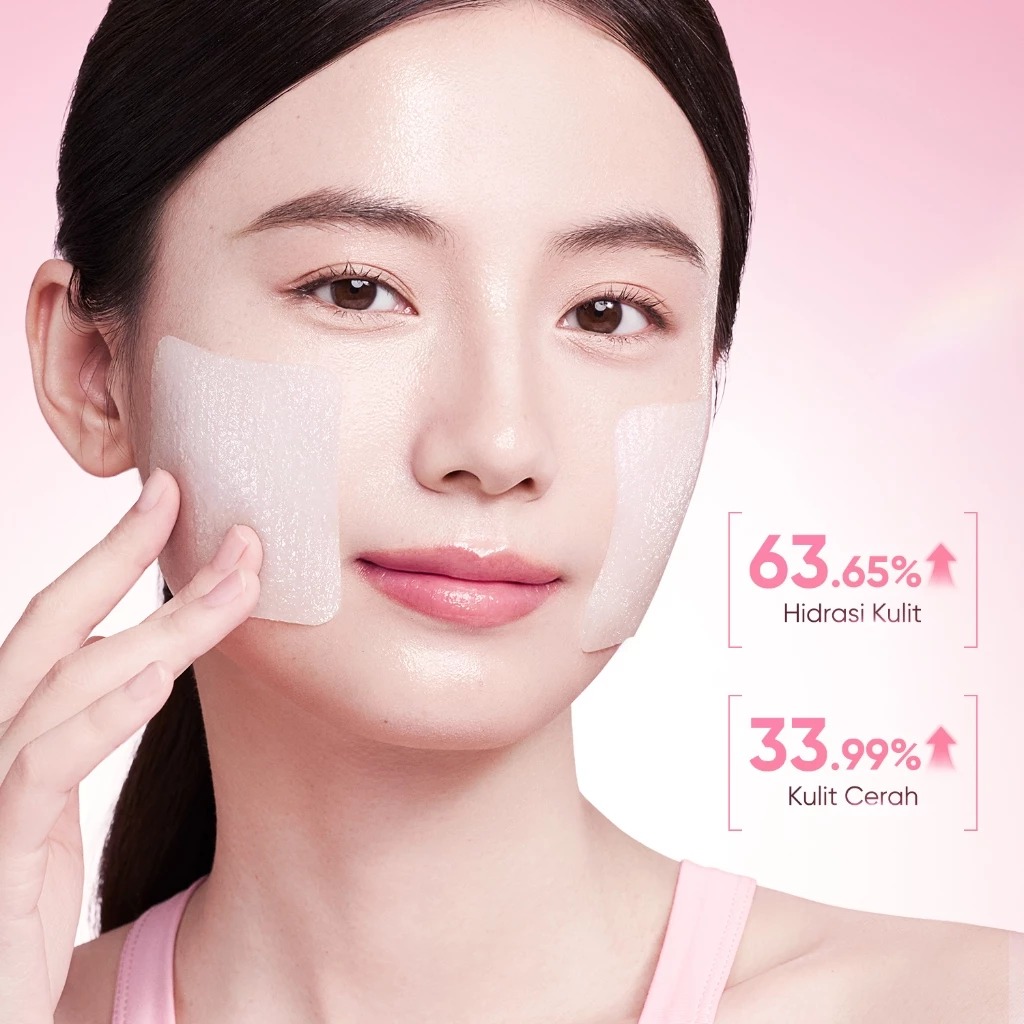 Skintific PDRN Vitabright Serum Jelly Pads 80 Sheets