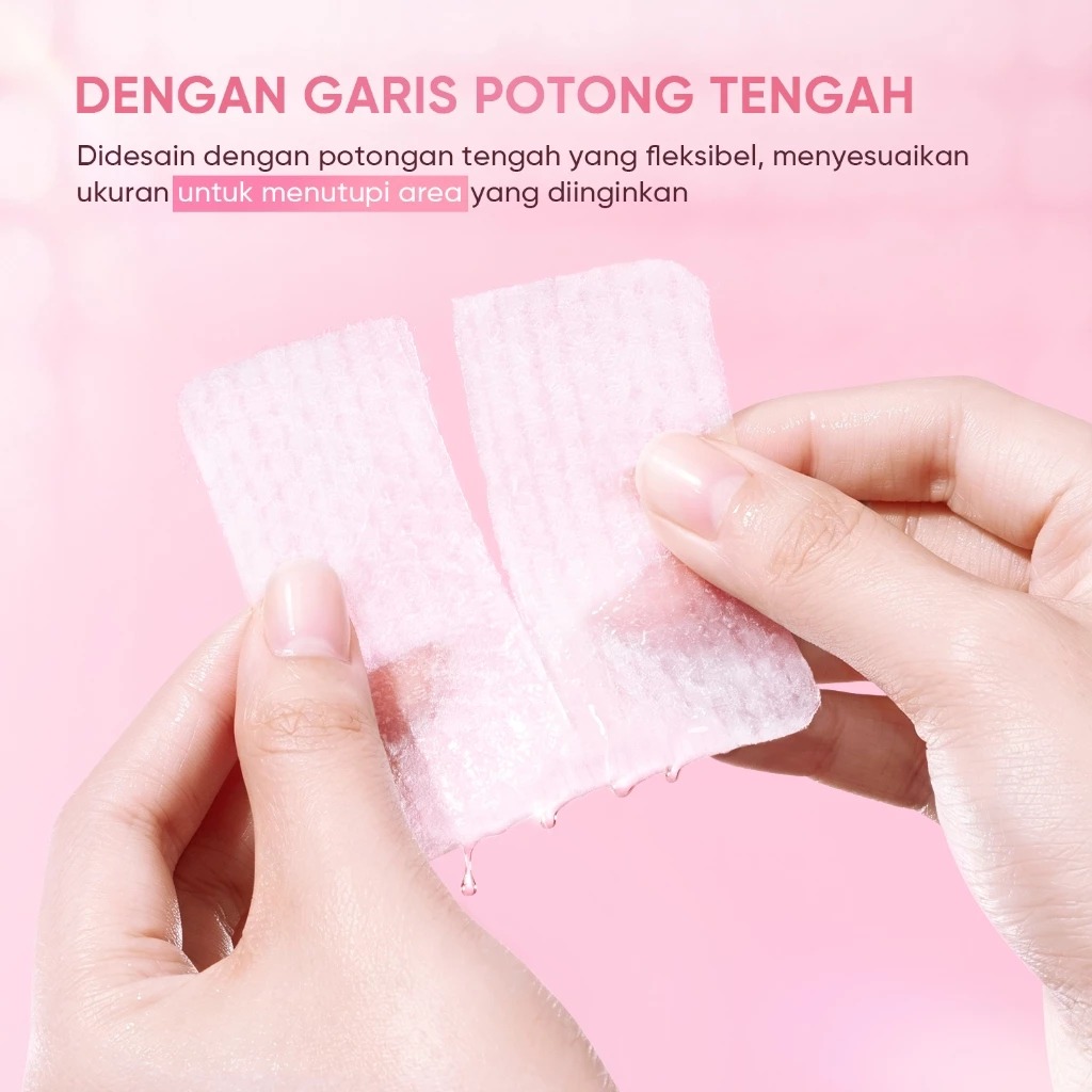 Skintific PDRN Vitabright Serum Jelly Pads 80 Sheets