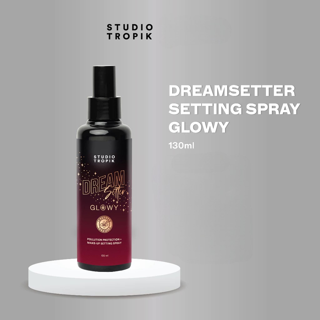 Studio Tropik Bb Size Dream Setter Pollution Protection + Make-up Setting Spray 130ml - Glowy