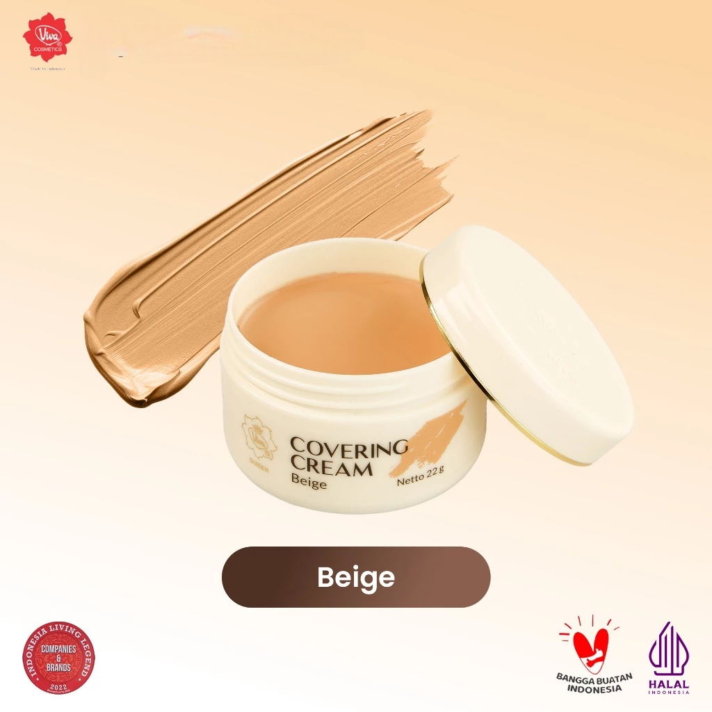 Viva Queen Covering Cream 22gr - Beige