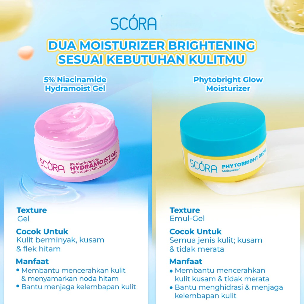 Scora Phytobright Glow Moisturizer 40ml