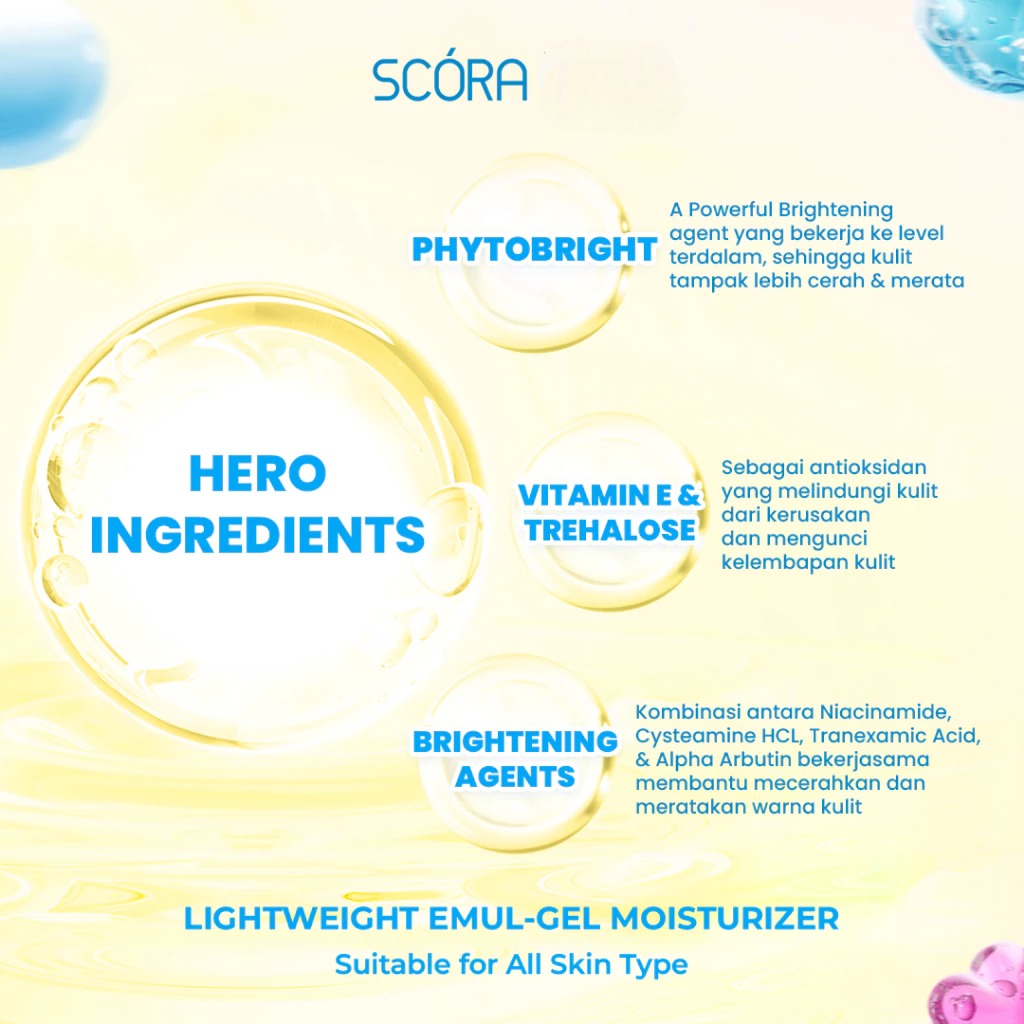 Scora Phytobright Glow Moisturizer 40ml