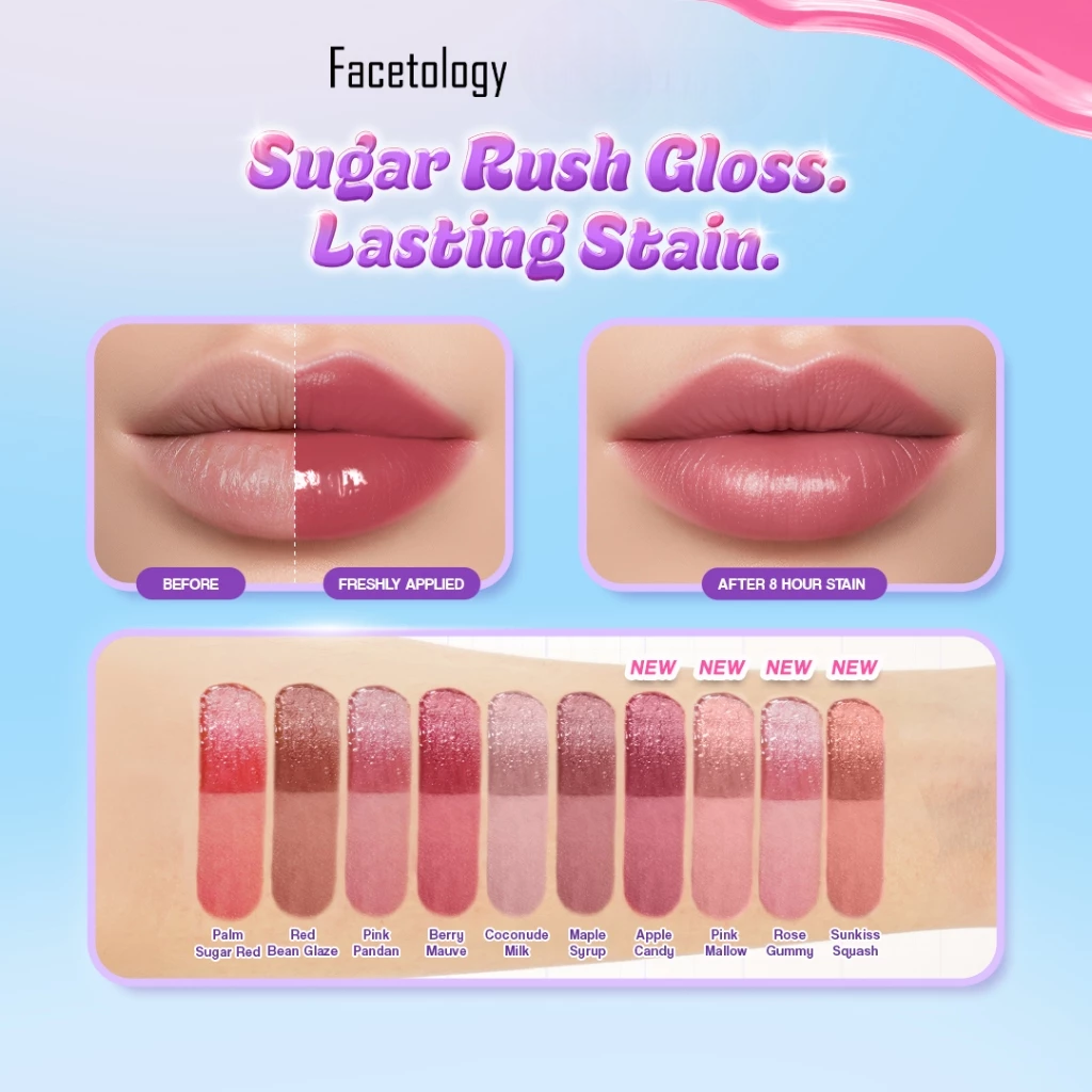 Facetology Glassy Spill The Tint - 07 Apple Candy