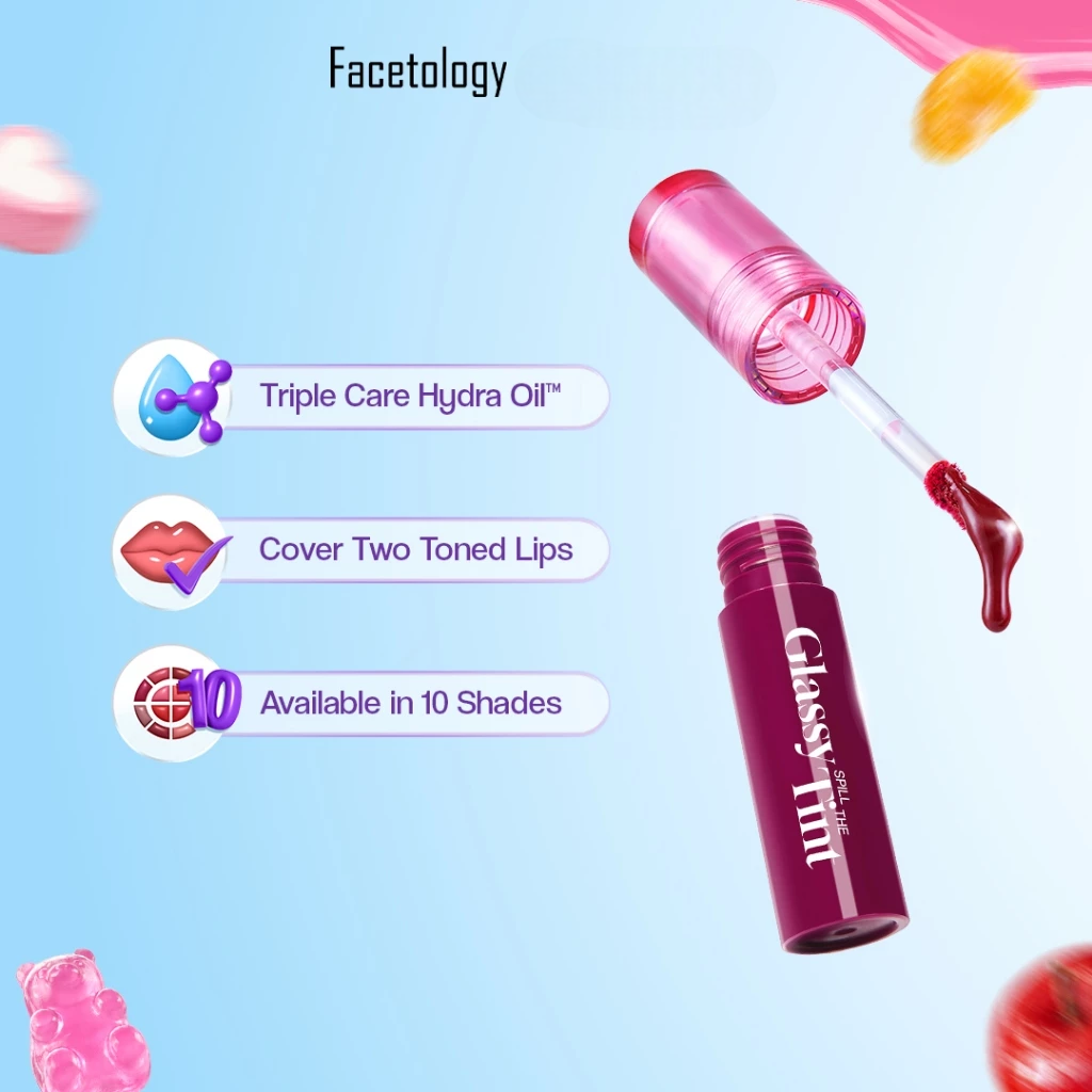 Facetology Glassy Spill The Tint - 07 Apple Candy