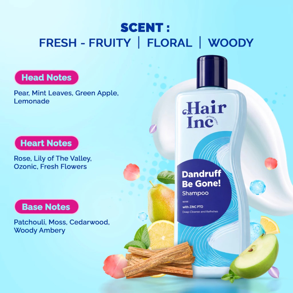 Hair Inc Dandruff Be Gone! Shampoo 130ml (Rambut Anti Ketombe)