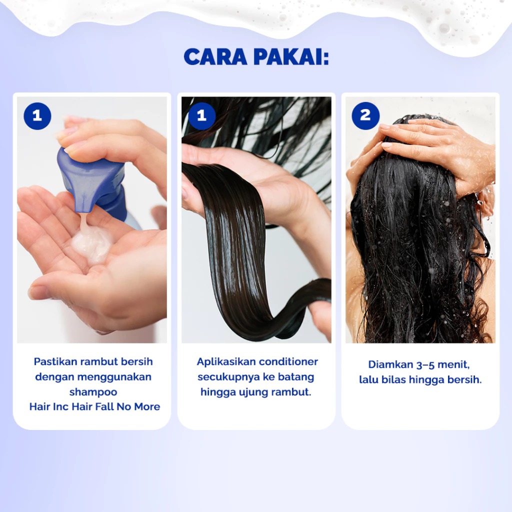 Hair Inc Hairfall No More Conditioner 80ml  (Rambut Rontok)
