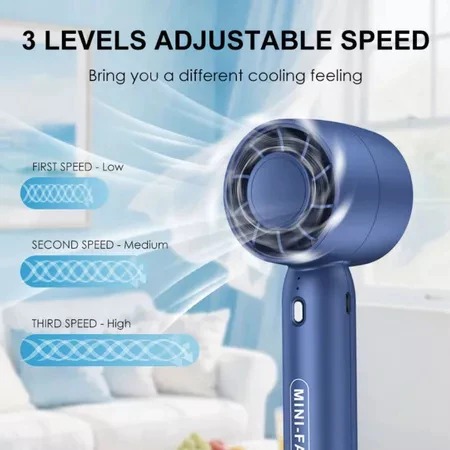 Kipas Angin Genggam Portable Mini Fan T10 - PINK