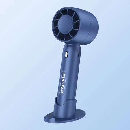 Kipas Angin Genggam Portable Mini Fan T10 - BIRU